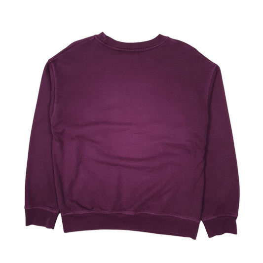 Mens Burgundy Levis Crewneck Jumper