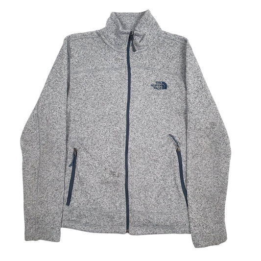 Mens Grey The North Face Full Zip Jumper