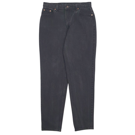 Womens Black Levis Vintage 90s Made In USA 521 JeansW33 L31