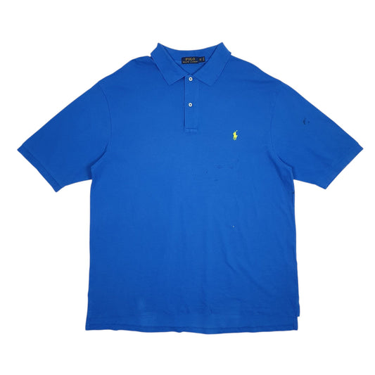 Mens Blue Polo Ralph Lauren Short Sleeve Polo Shirt