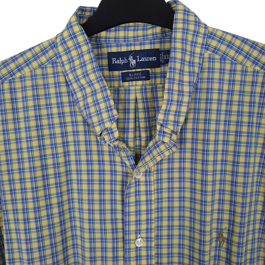 Mens Yellow Ralph Lauren Shirt