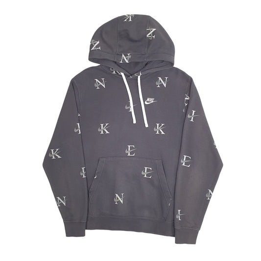 Mens Grey Nike Hoodie Jumper