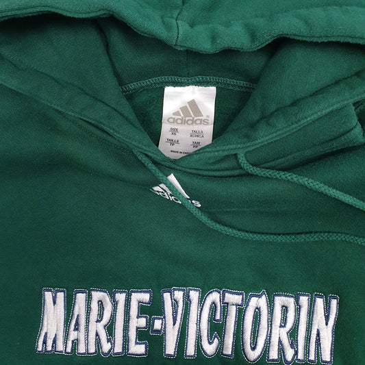 Mens Green Adidas Marie Victorin Hoodie Jumper
