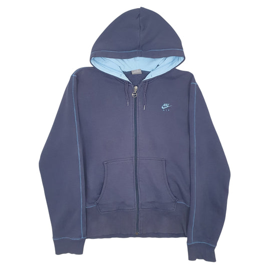 Womens Navy Nike Full Zip Jumper