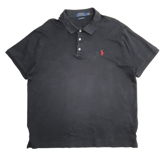 Mens Black Polo Ralph Lauren Short Sleeve Polo Shirt