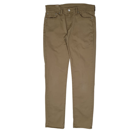 Mens Beige Levis 511 Chino Trousers