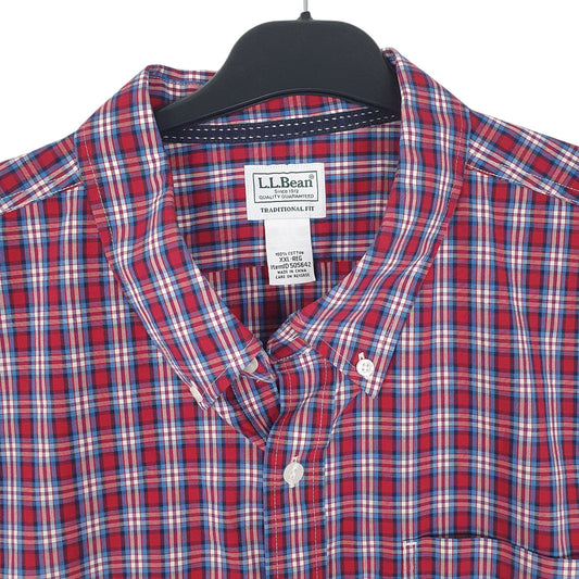 Mens Red L.L.Bean Shirt