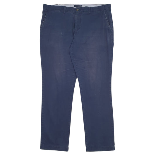 Mens Navy Tommy Hilfiger Chino Trousers