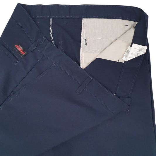 Mens Navy Dickies Workwear Trousers