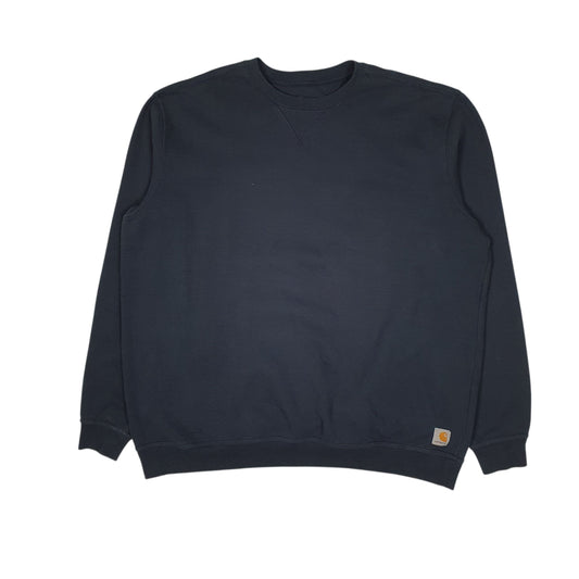 Mens Navy Carhartt Crewneck Jumper