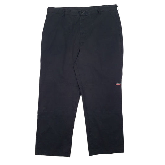 Mens Black Dickies Workwear Chino Trousers