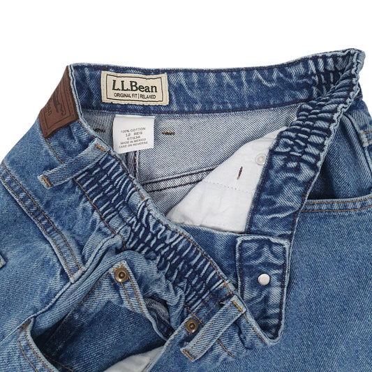 Womens Blue L.L.Bean Jeans