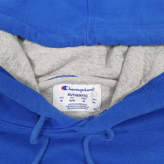 Mens Blue Champion Hoodie Jumper