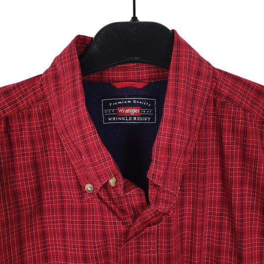 Mens Red Wrangler Shirt