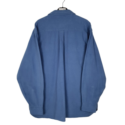 Mens Blue L.L.Bean Chamois Shirt