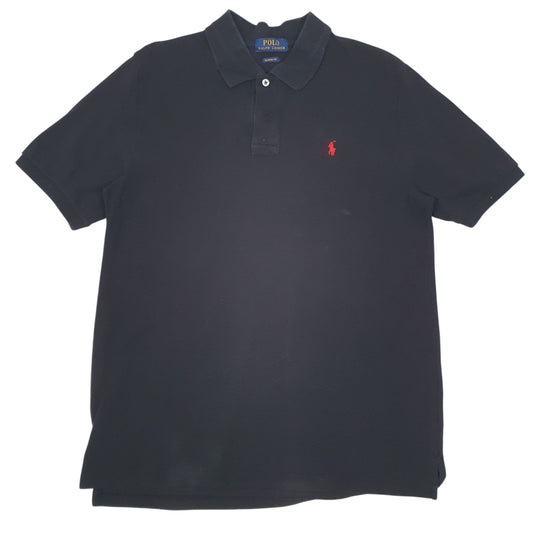 Mens Black Polo Ralph Lauren Short Sleeve Polo Shirt