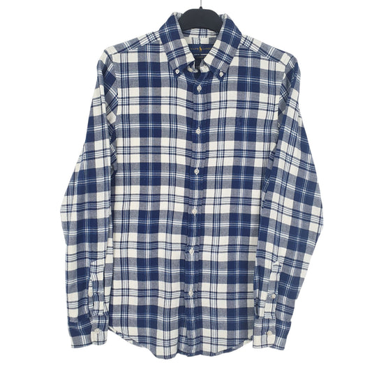 Womens Blue Ralph Lauren Long Sleeve Shirt