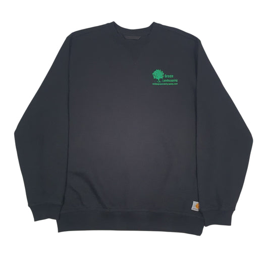Mens Black Carhartt Crewneck Jumper