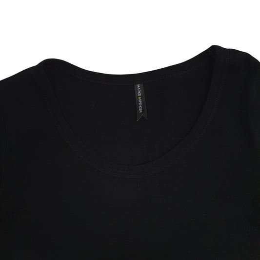 Womens Black M&S T Shirt