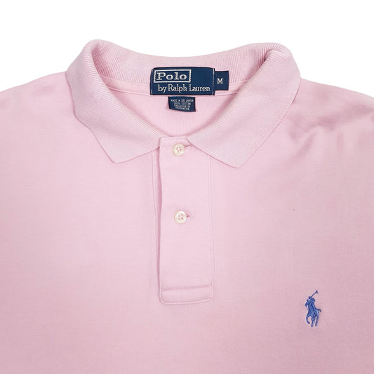 Mens Pink Polo Ralph Lauren Polo Shirt