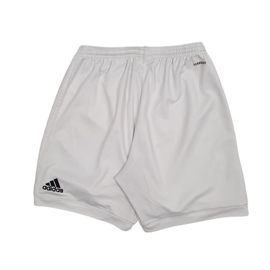 Mens White Adidas Aeroready Shorts