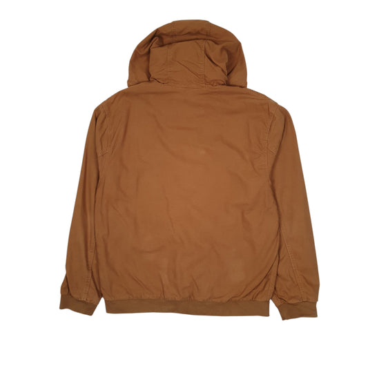 Mens Tan Pull & Bear Lightweight Active Coat