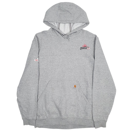 Mens Grey Carhartt Hoodie Jumper
