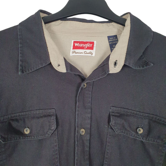Mens Black Wrangler Shirt