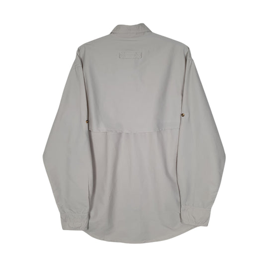 Mens Grey L.L.Bean Hiking Walking Shirt