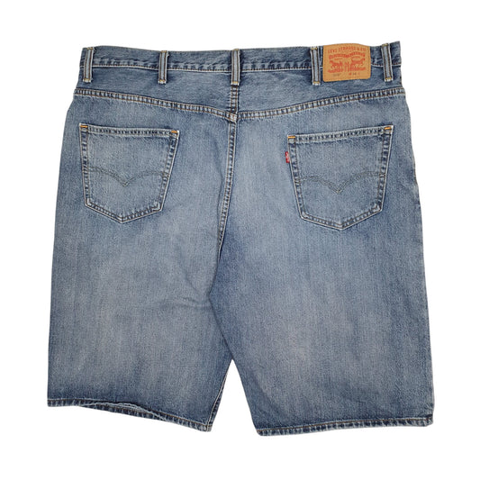 Mens Blue Levis 569 Shorts