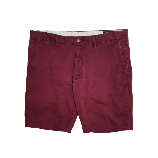 Mens Burgundy Polo Ralph Lauren Chino Shorts