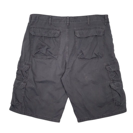 Mens Grey Wrangler Hoodie Shorts
