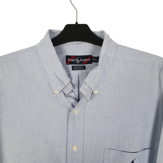 Mens Blue Ralph Lauren Shirt