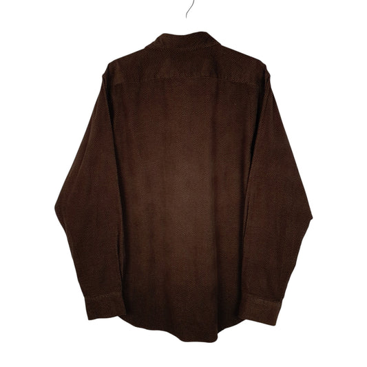 Mens Brown GAP Corduroy Shirt