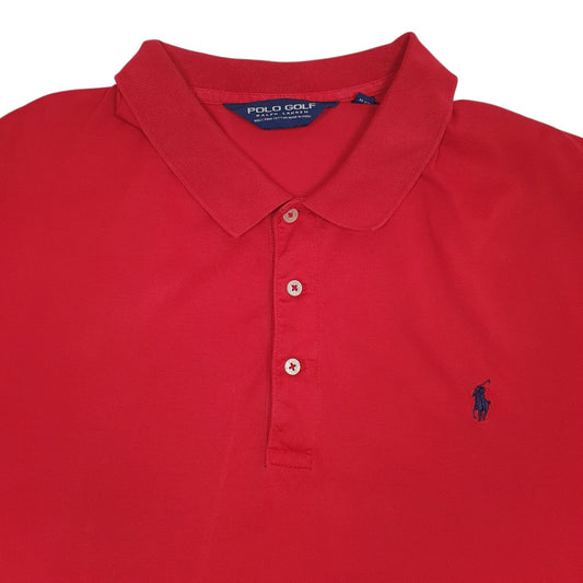 Mens Red Ralph Lauren Polo Golf Polo Shirt