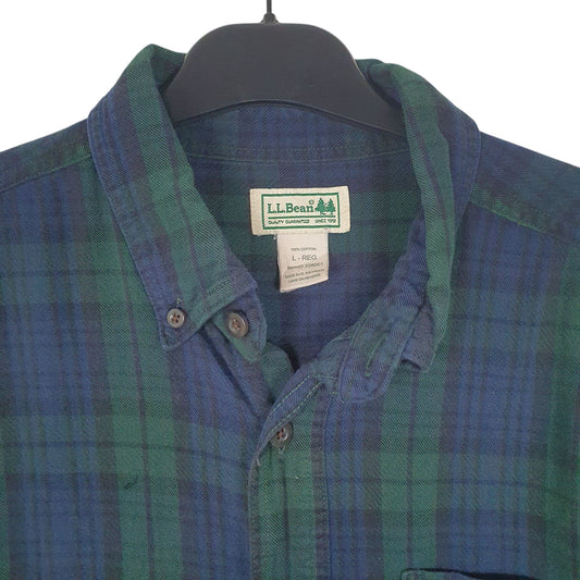 Mens Green L.L.Bean Shirt