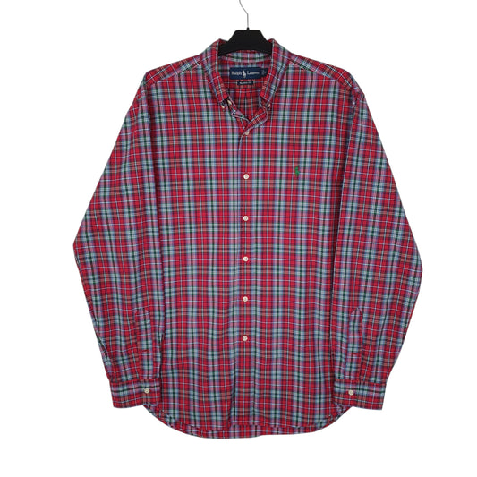 Mens Red Ralph Lauren Long Sleeve Shirt