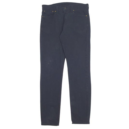 Mens Navy Levis 511 JeansW34 L32