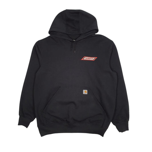 Mens Black Carhartt Hoodie Jumper