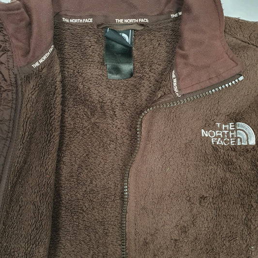 Womens Brown The North Face Full Zip Jumper