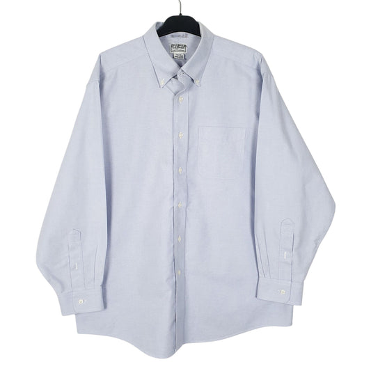 Mens Blue L.L.Bean Long Sleeve Shirt