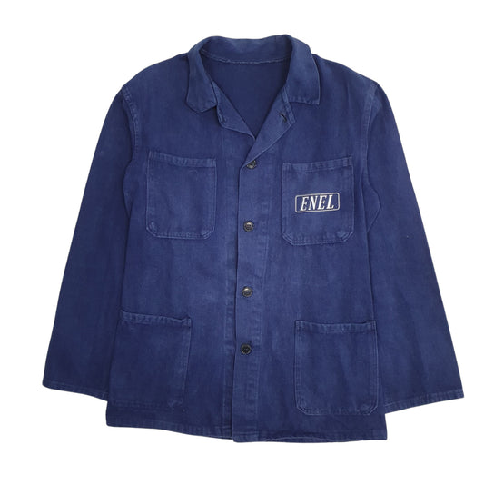 Mens Navy Unbranded Enel Workwear Coat
