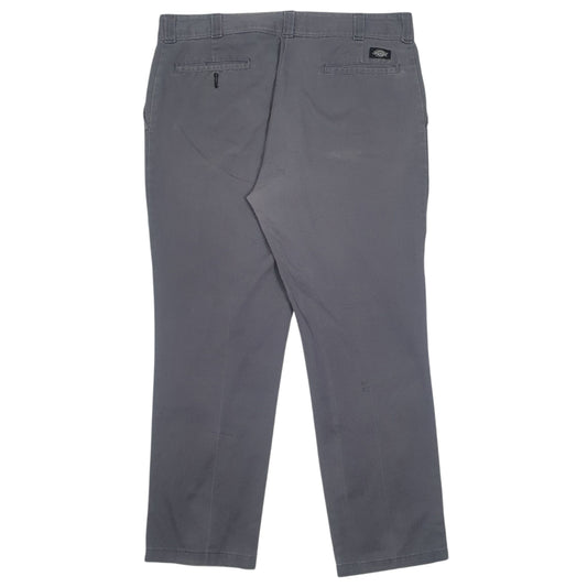 Mens Grey Dickies Workwear Trousers