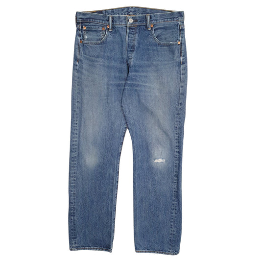 Mens Blue Levis 501 JeansW34 L30