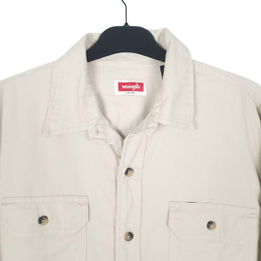 Mens Cream Wrangler Shirt