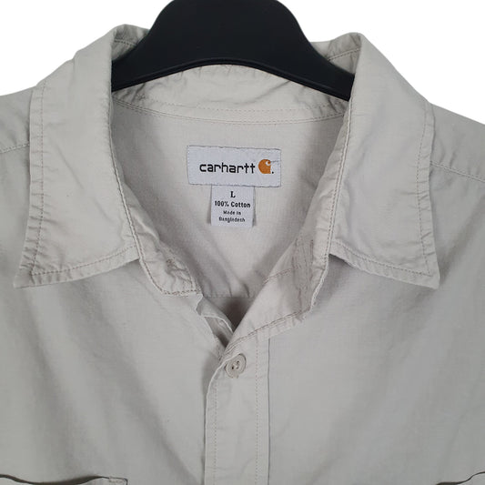 Mens Grey Carhartt Shirt