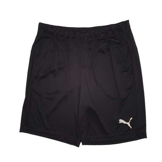 Mens Black Puma Sport Shorts