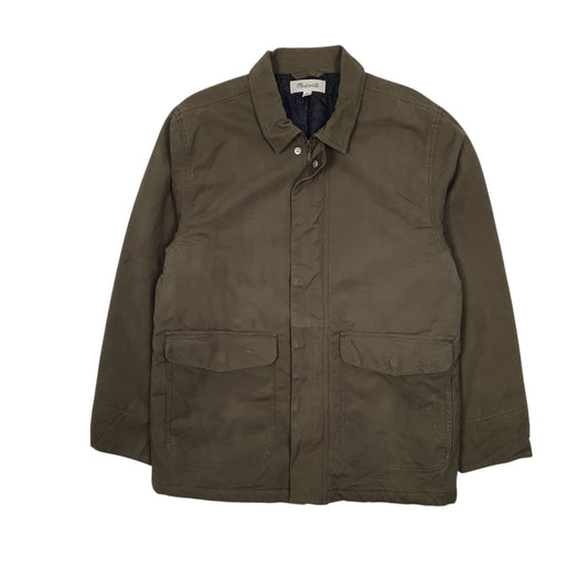 Mens Green Madewell Primaloft Field Parka Coat