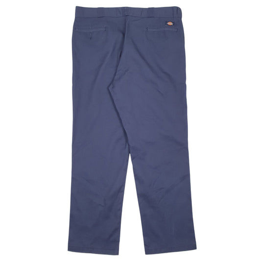 Mens Navy Dickies Trousers