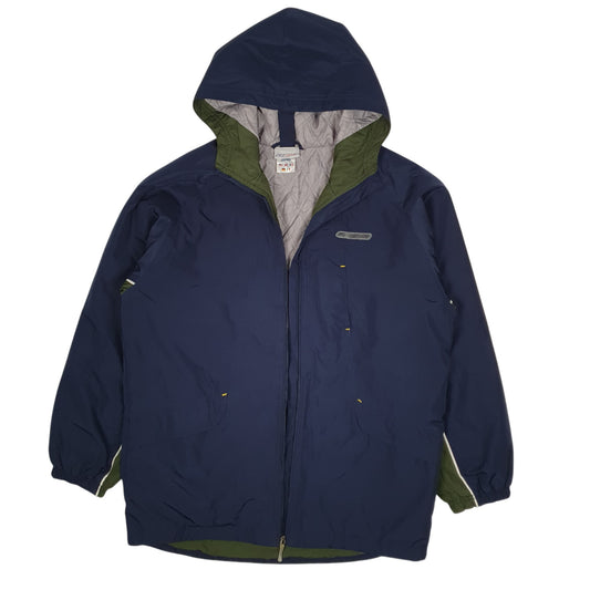 Mens Navy Reebok Padded Coat